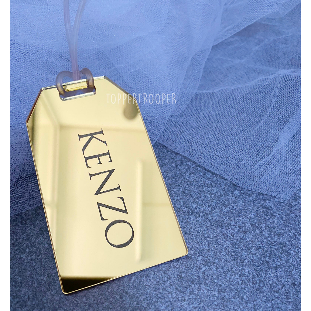 Jual Custom Nama Luggage Tag | Tag Koper | Bag Tag Nama | Gantungan Tas ...