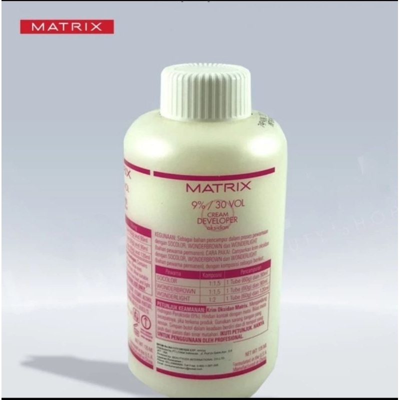 Jual MATRIX Cream Developer 20 Vol 135ml-9% Campuran Cat Warna Rambut ...