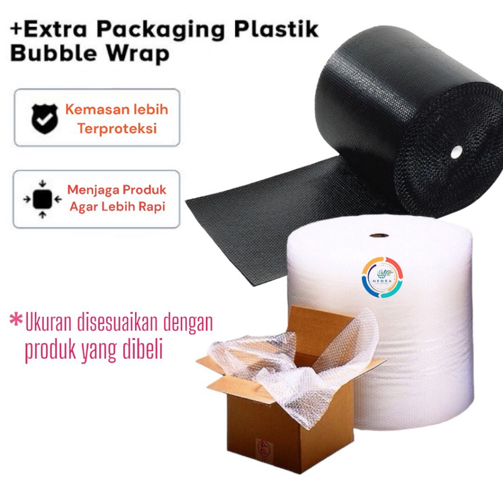 Jual Tambahan packing Bubble Wrap ( Proteksi Paket ) | Shopee Indonesia