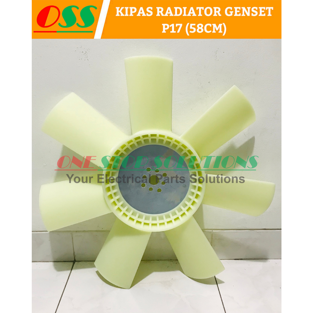 Jual KIPAS RADIATOR GENSET P17 58 CM CAT FAWDE ISUZU YANMAR MITSUBISHI ...