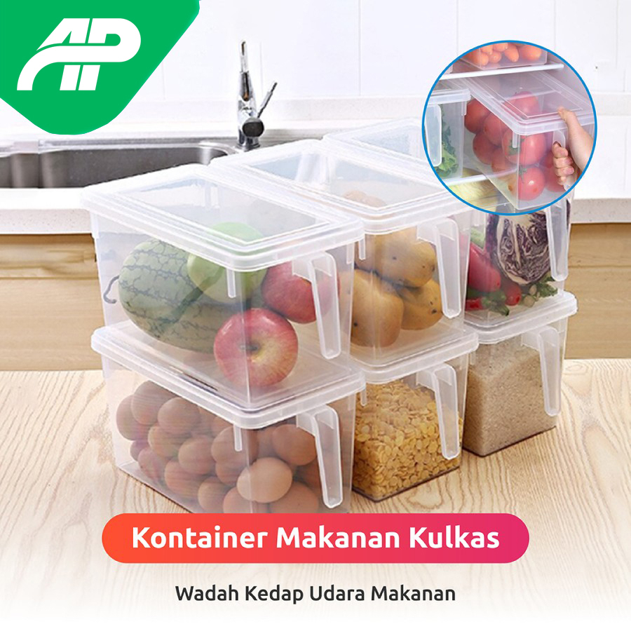Jual Dispenser Kotak Sayur Kontainer Makanan / Buah Modern Kulkas Food ...