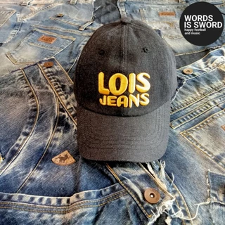 Lois Washed Accent Look Topi Pria