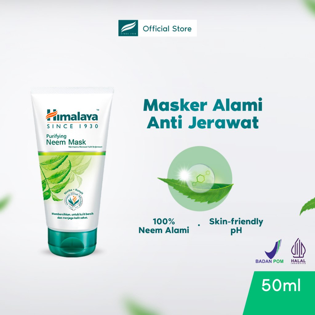 Jual Himalaya Purifying Neem Face Mask 50ml Masker Wajah Untuk
