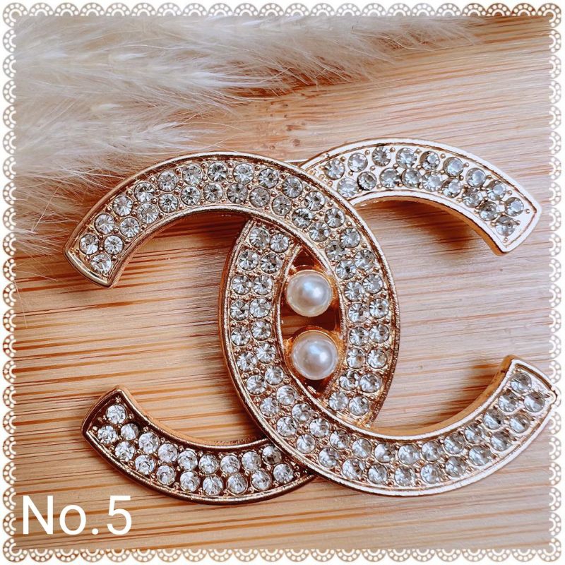 Chanel Inspired Coco Chanel Brooch Amazon BROS PREMIUM