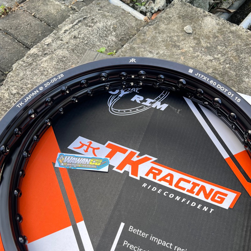 Jual velg TK Racing Hitam 160 160 17 velg TK 160/185-17 | Shopee Indonesia