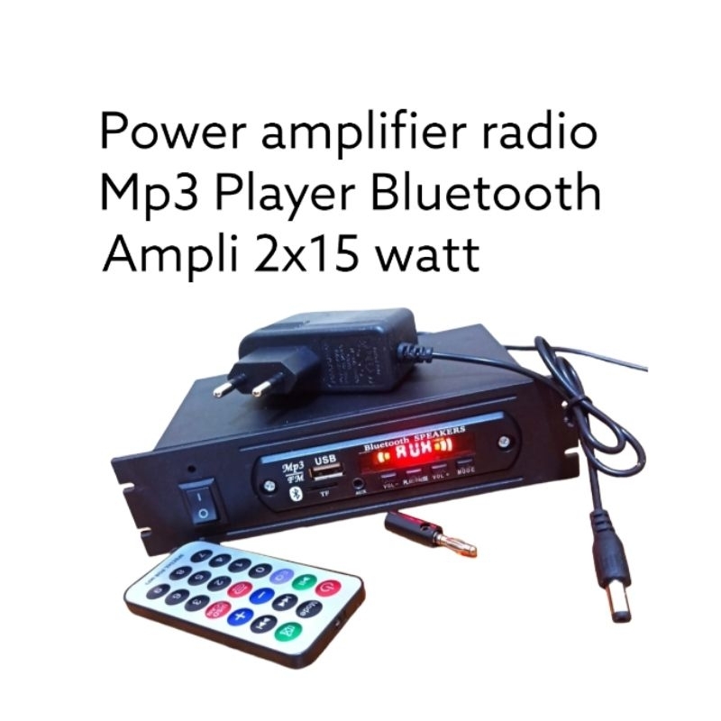 Jual AMPLI MINI 12V BLUETOOTH MP3 PLAYER BLUETOOTH 12VOLT / POWER