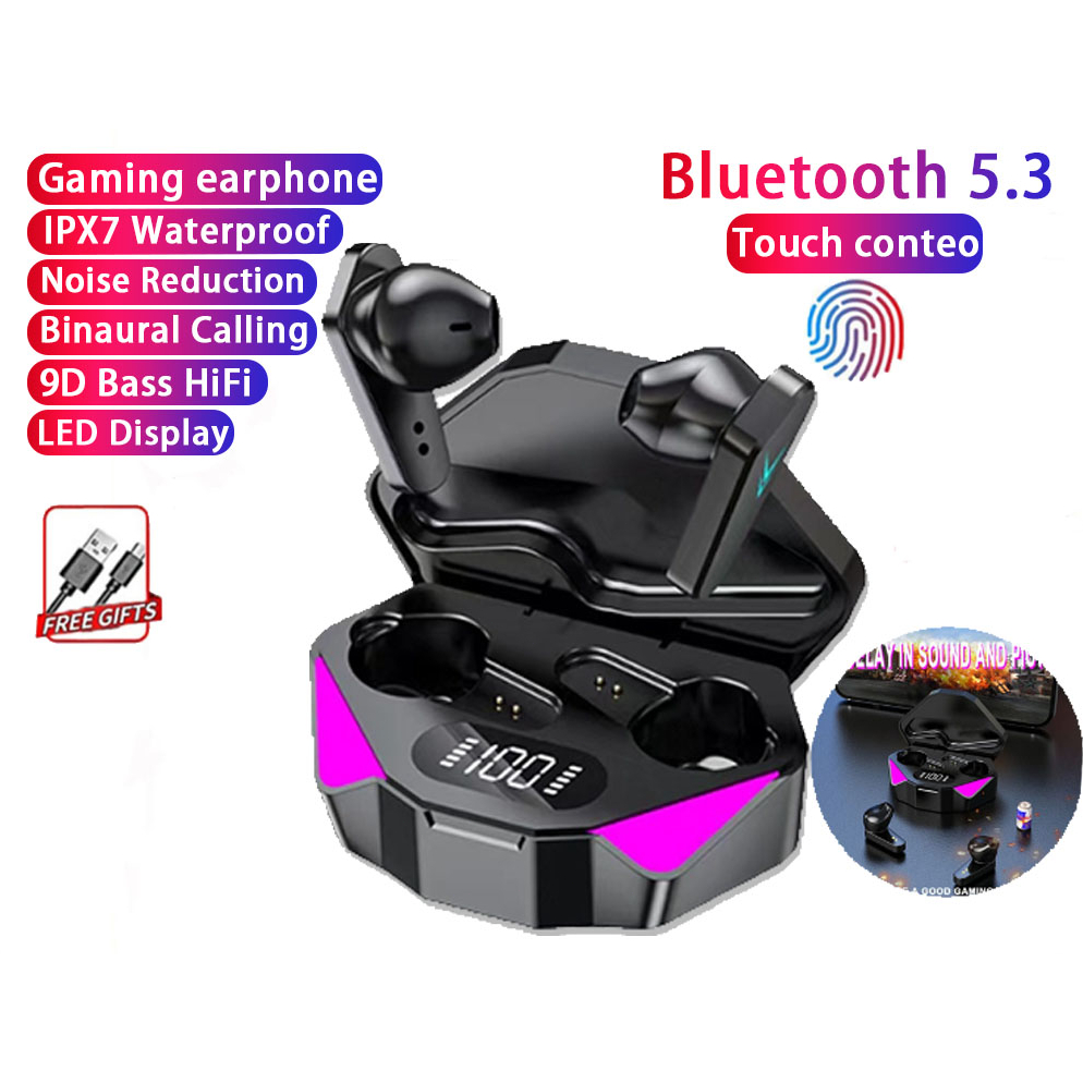 Jual Headset Bluetooth Y30 TWS Wireless Earphone Bluetooth 5.3