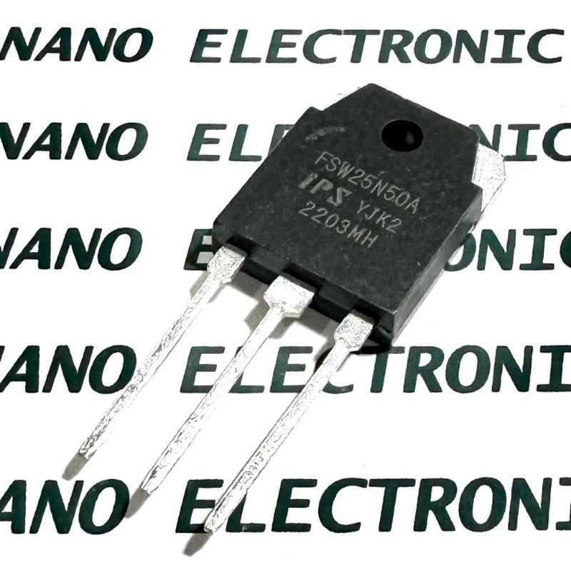 Jual Transistor Power Mosfet FSW25N50A FSW25N50 25N50 TO-3P | Shopee ...