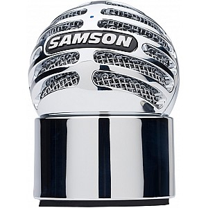 Samson Meteorite Microphone à condensateur USB cardioïde Chrome[365] - TV Son Photo