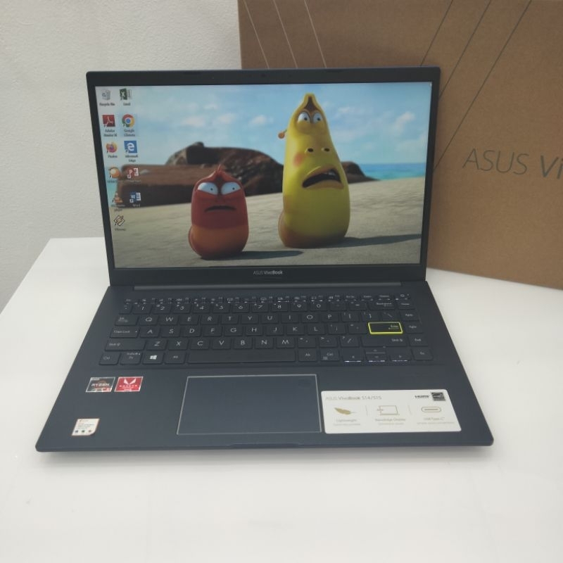 Jual Laptop Asus Vivobook S14 M413da Amd Ryzen 5 3500u Ram 8gb Ssd 512gb Fhd Ips Fulset Shopee 7322