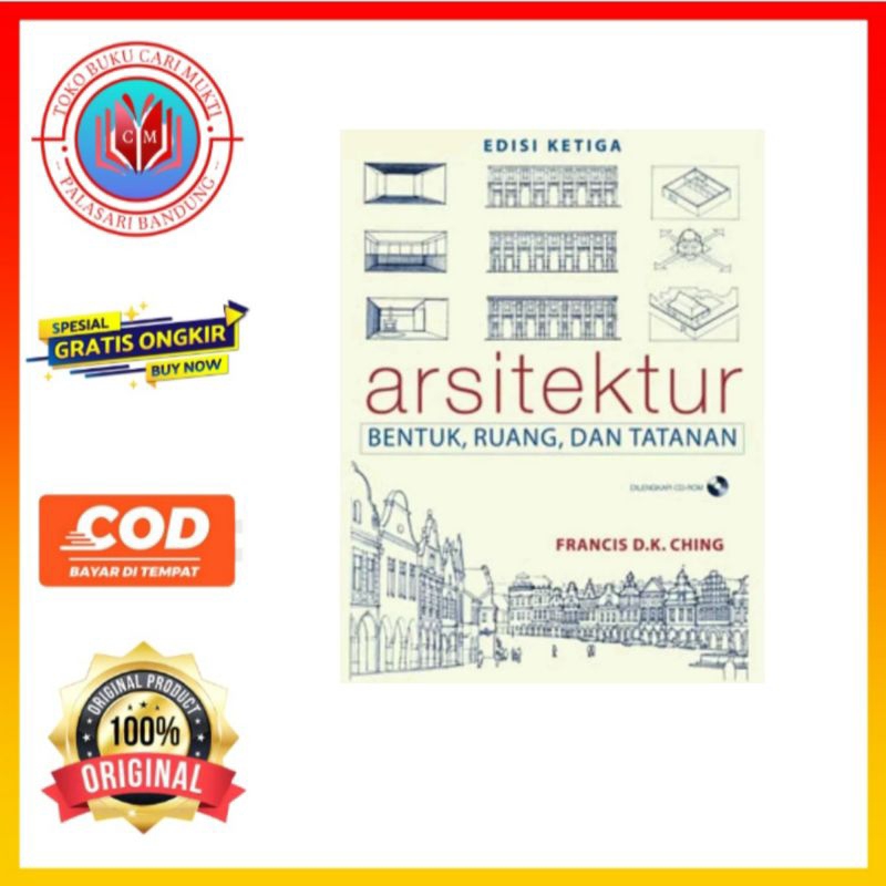 Jual Erlangga Buku Arsitektur Bentuk Ruang Dan Tatanan Edisi 3 Buku ...