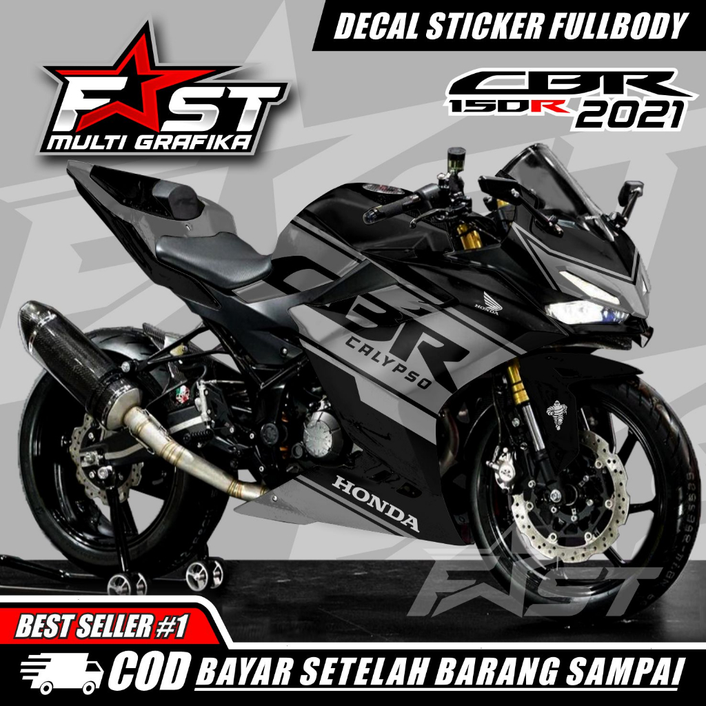 Jual Sticker Motor Stiker Decal FULL BODY ALL NEW CBR 150R 2021 ...