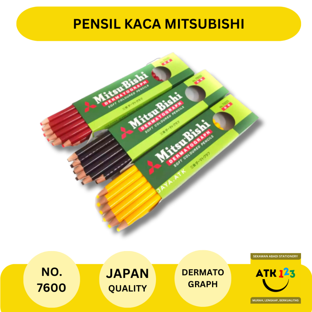 Dermatograph Soft Colored Pencil (MITSUBISHI)