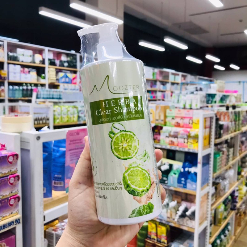 Jual Moozter Herbal Clear Shampoo (Shampoo Untuk Ketombe) Original