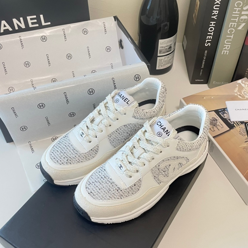 Chanel double c on sale sneakers