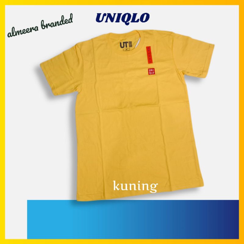 Jual Kaos Branded Un Qlo Kaos Oblong Dewasa Shopee Indonesia