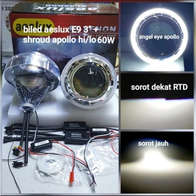 Jual Lampu Biled E9 3inch | Shopee Indonesia