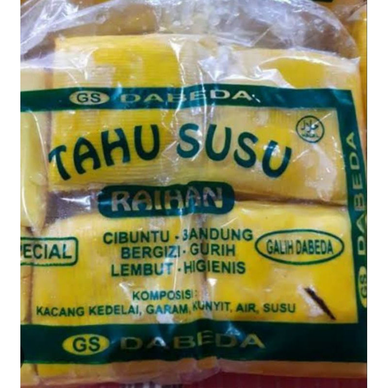 Jual Tahu Kuning Susu 1pck Isi 10pcs Shopee Indonesia