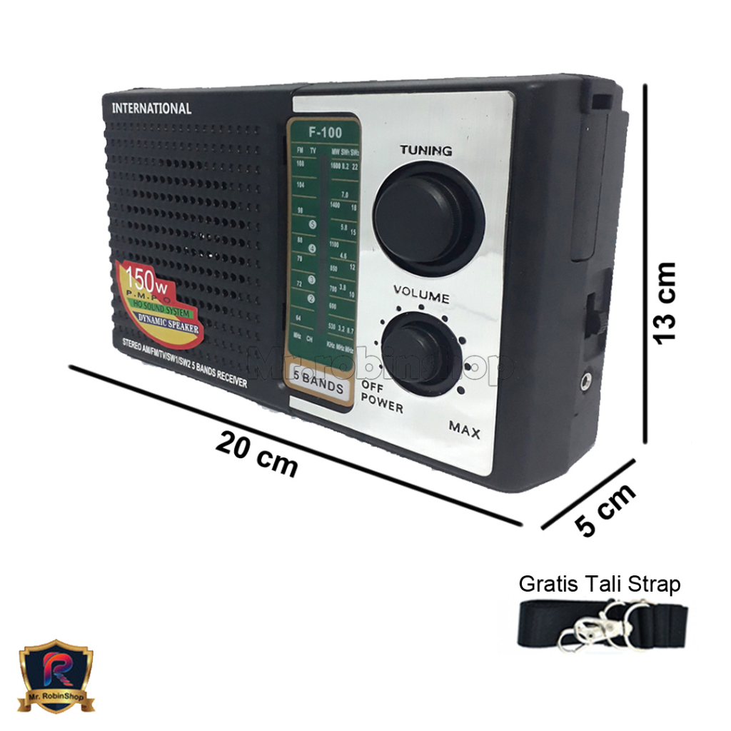 Jual RADIO AC/DC 4250 PORTABLE INTERNATIONAL 2 BAND FM - AM ANTIK ...