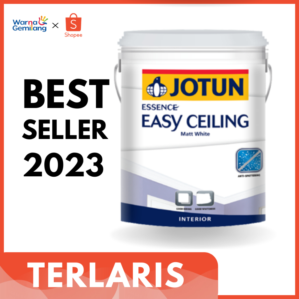 Jual Cat Plafon Putih Bersih Jotun Easy Ceiling Shopee Indonesia 3949