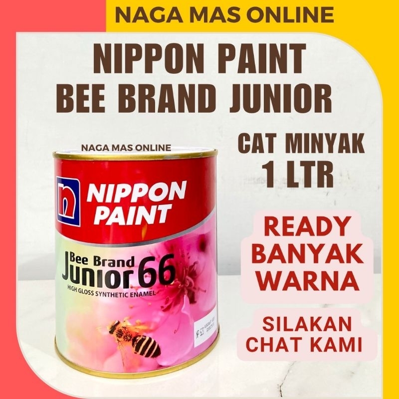 Jual Bee Brand Junior Kg Beebrand Junior Cat Minyak Cat Kayu Dan Besi Kilat Cepat Kering