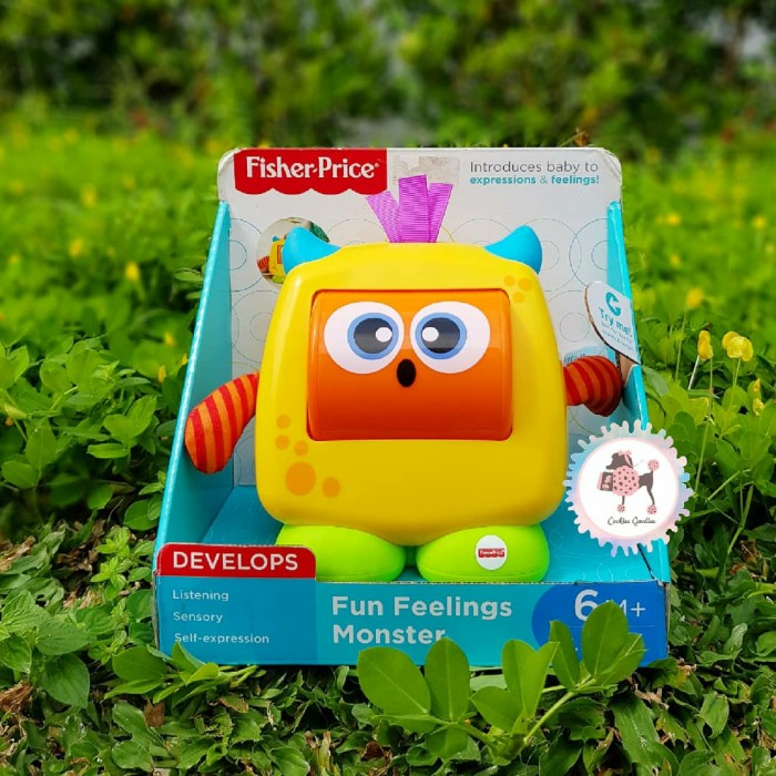 Jual Fisher Price Fun Feelings Monster Toy Shopee Indonesia