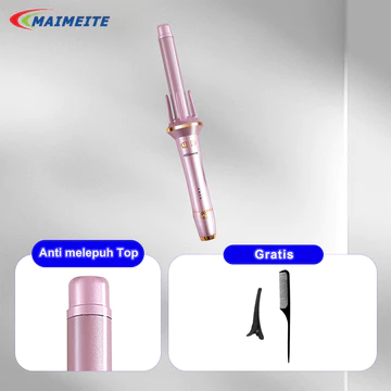 MAIMEITE Model Upgrade Catokan Curly Otomatis Catokan Keriting Rambut Otomatis Ceramics Curly