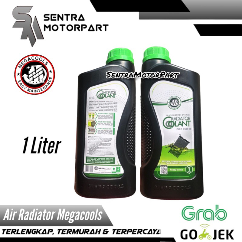 Jual Air radiator megacool megacools 1000ml 1liter | Shopee Indonesia