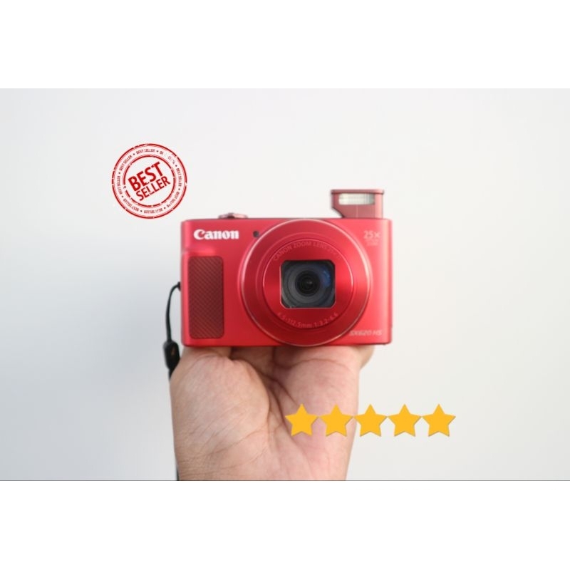 ジャンク品】 Canon SX620 HS 赤色 コンパクトデジタルカメラ