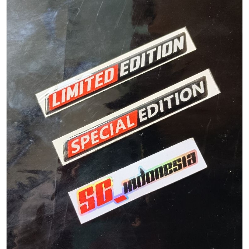 Jual Stiker Timbul Emblem Special Edition Limited Edition Shopee Indonesia