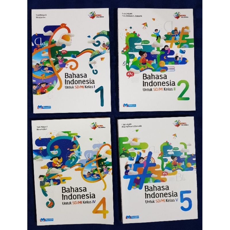 Jual Bahasa Indonesia Kurikulum Merdeka SD/Mi Kelas 1.2.4.5 Penerbit ...