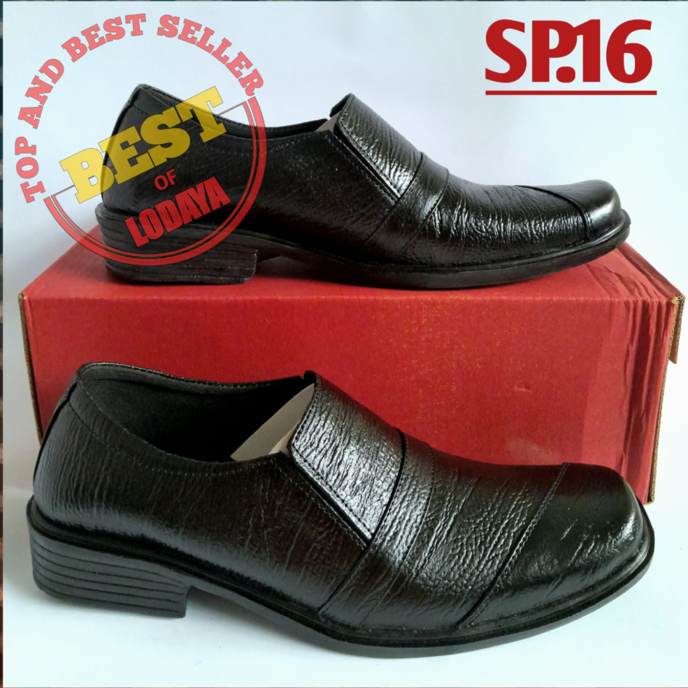 Jual Sepatu Pantofel Kulit Sapi Asli Garut Pria Kantor Sepatu Kantor