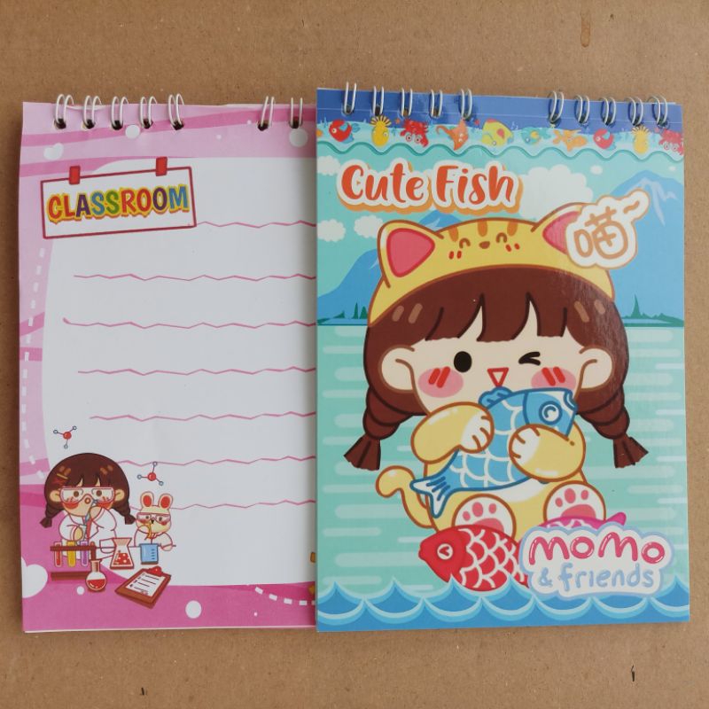Jual buku notes spiral anak 1 pcs isi 30Lbr 17x12cm | Shopee Indonesia
