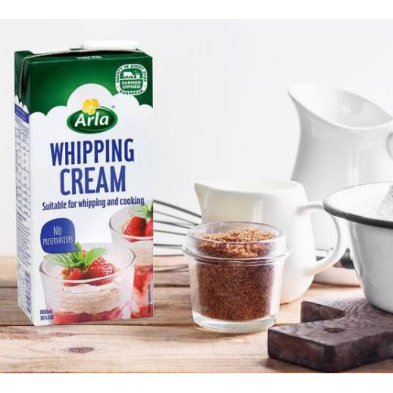 Jual Arla Whipping Cream 200ml Whipping Cream yang terbuat dari susu