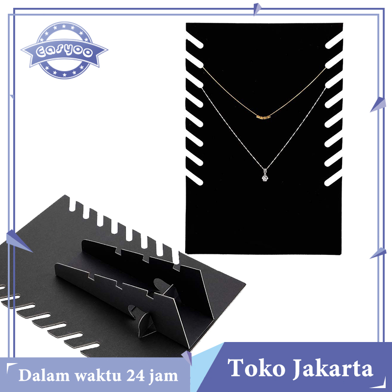 Jual Tempat Display Kalung Rak Rantai Penyimpan Perhiasan Necklace ...