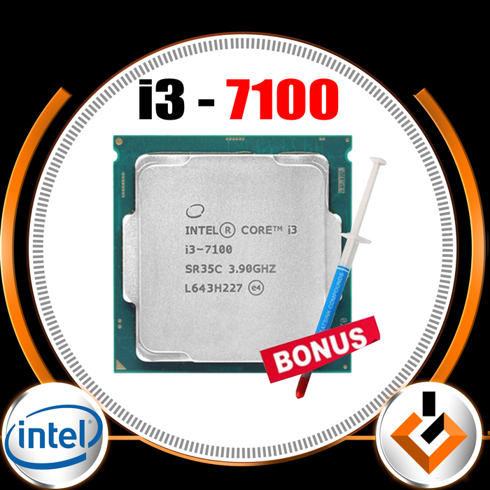 Jual Processor intel core i3 7100 3.90 Ghz Socket LGA 11551 DDR4 ...