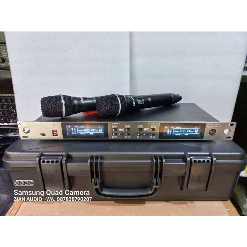 Jual Mic wireless Ashley Vocal Artist Terbaru Anti feedback/ Mic