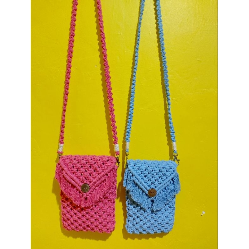 Jual Tas Makrame Tas Phone Bag | Shopee Indonesia