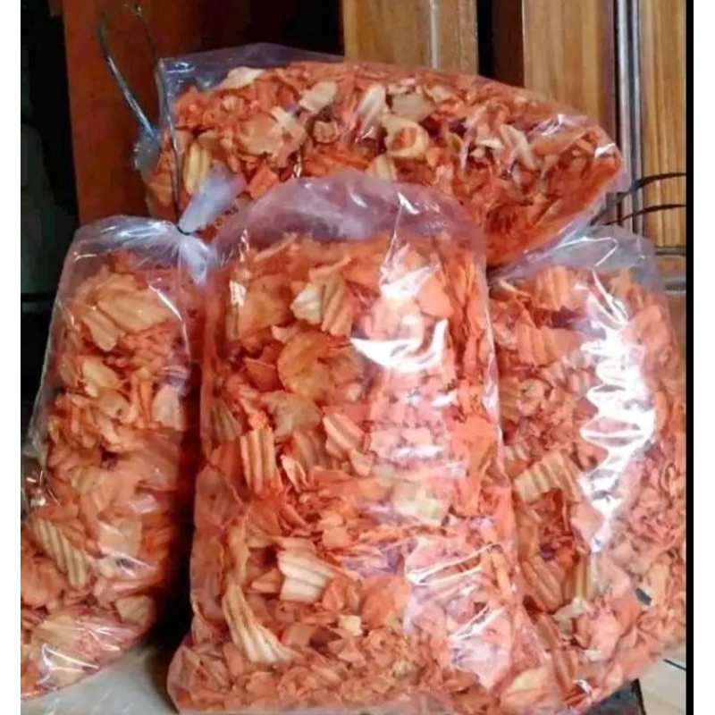 Jual Remukan Kripik Singkong Balado 1kg Khas Magelang Shopee Indonesia