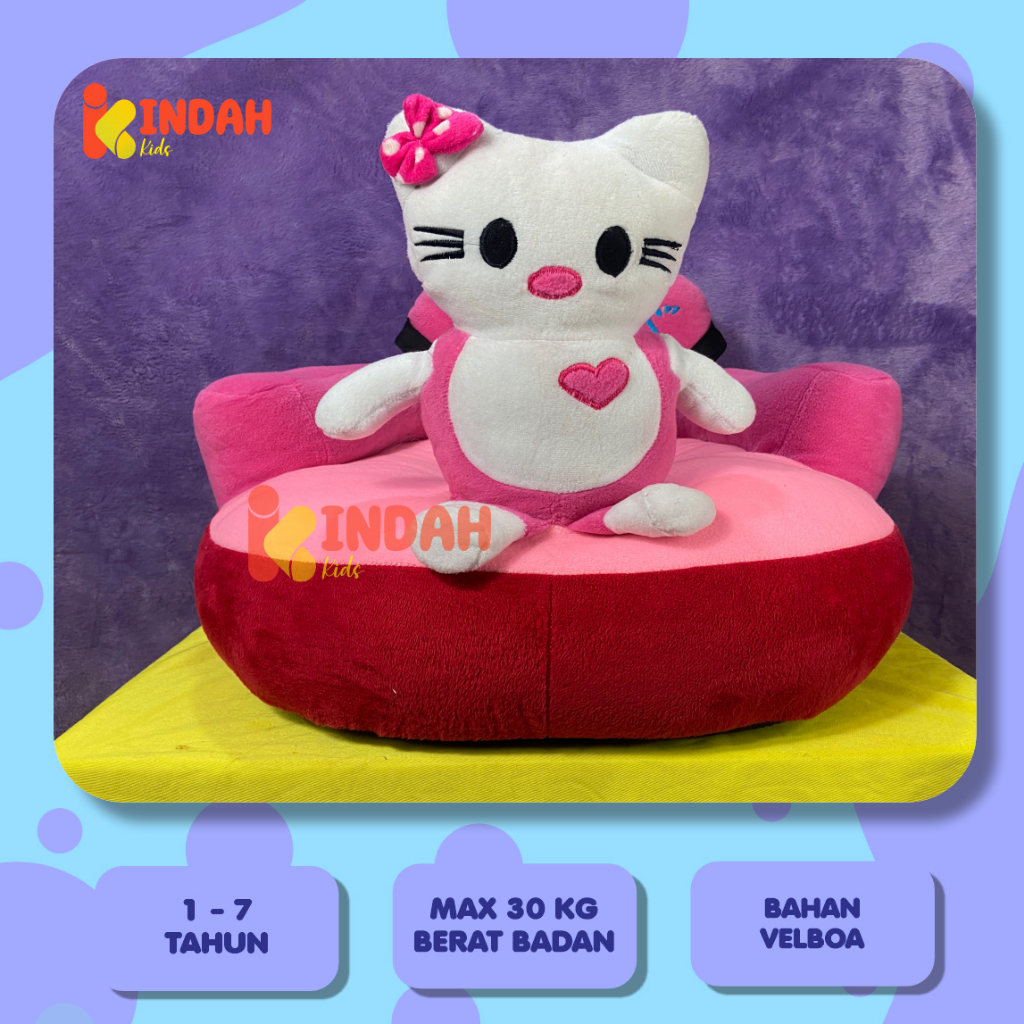 Jual NVTOYS Kursi Sofa Duduk Anak Karakter Berbahan Premium Lembut
