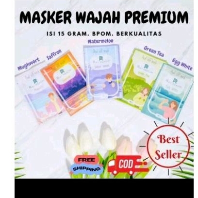 Jual masker wajah premium Ray meadmi 15g | Shopee Indonesia