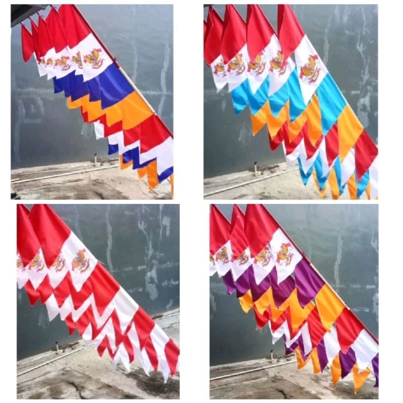 Jual Bendera Umbul Umbul Warna Warni Garuda Shopee Indonesia 3514