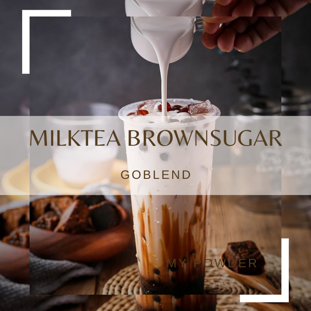 Jual Bubuk Minuman MILK TEA BROWN SUGAR 1Kg / Bubuk Rasa MILK TEA BROWN ...