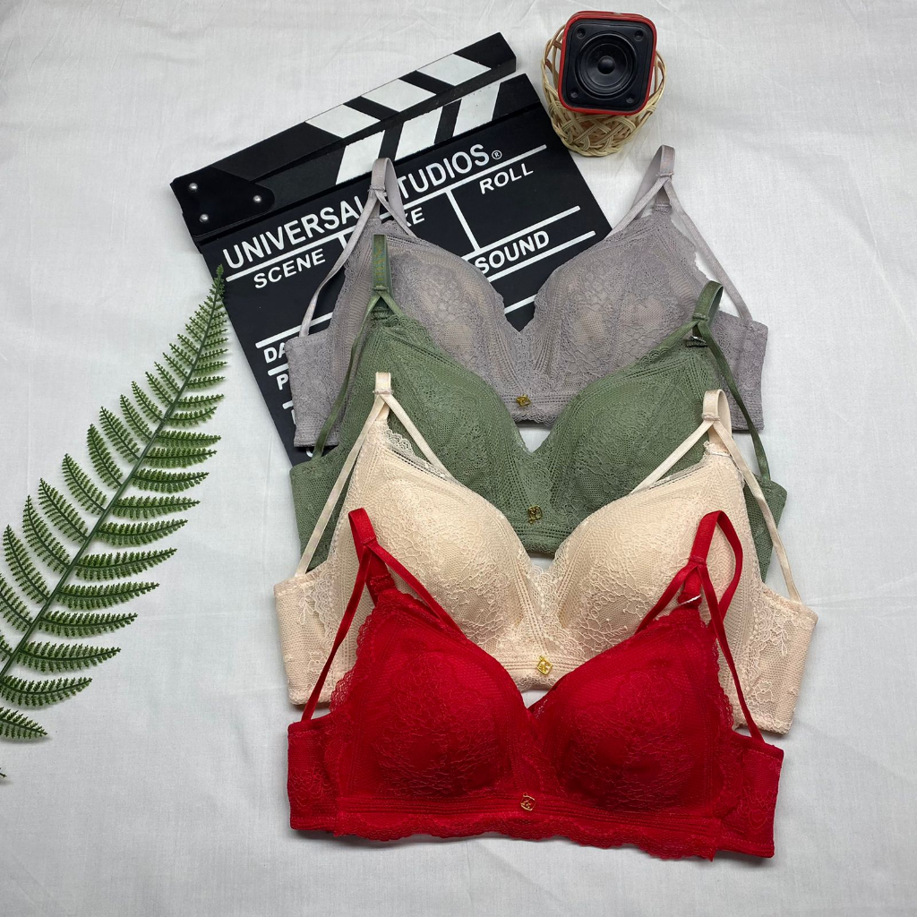 Jual BRA / BH WANITA 8880 TANPA KAWAT SIZE 32-38 KAIT 3 PAKAIAN DALAM ...