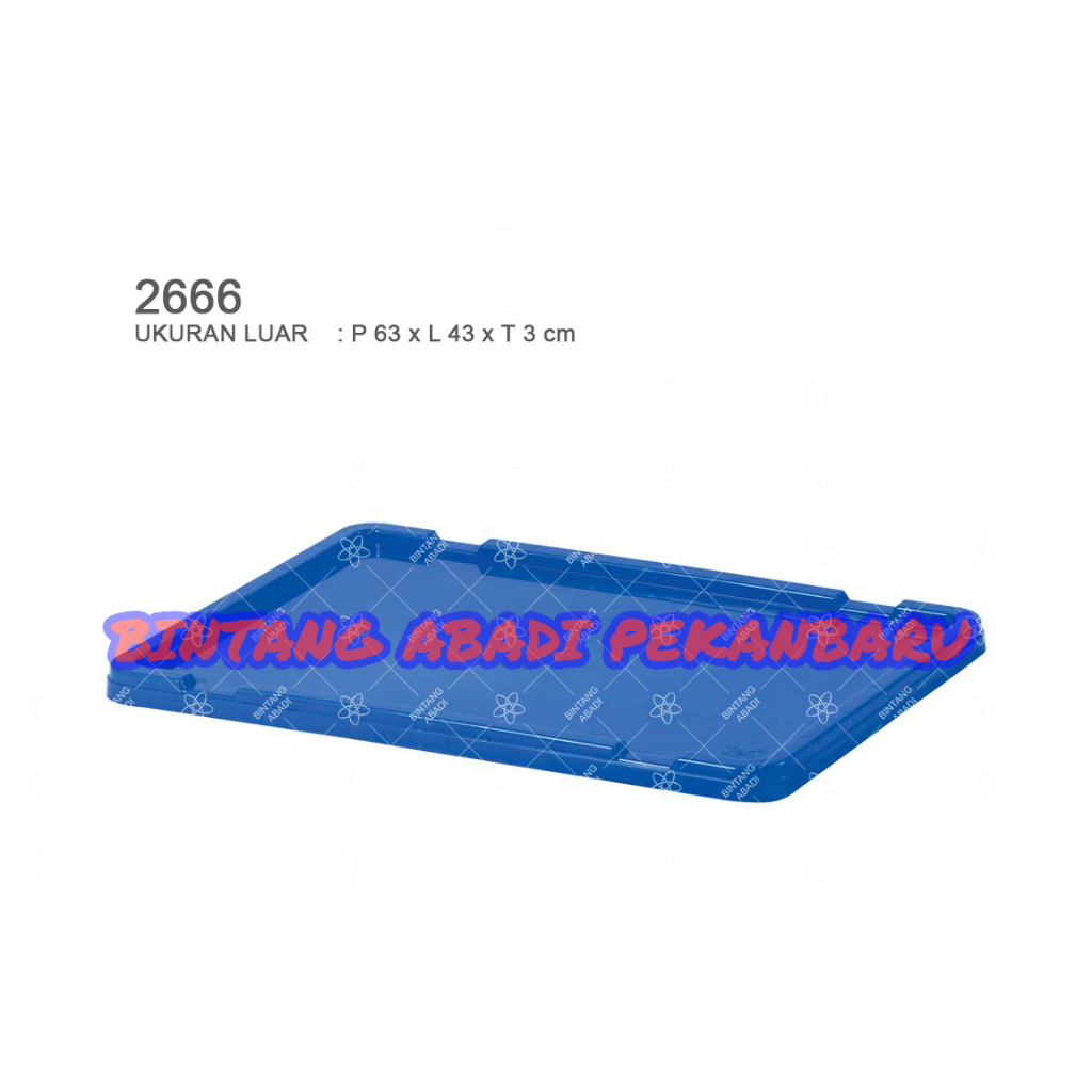 Jual Tutup Keranjang Industri Serbaguna 2666 Rabbit Container Plastik ...