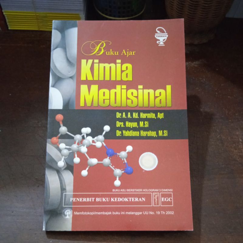 Jual Buku Original Buku Ajar Kimia Medisinal | Shopee Indonesia