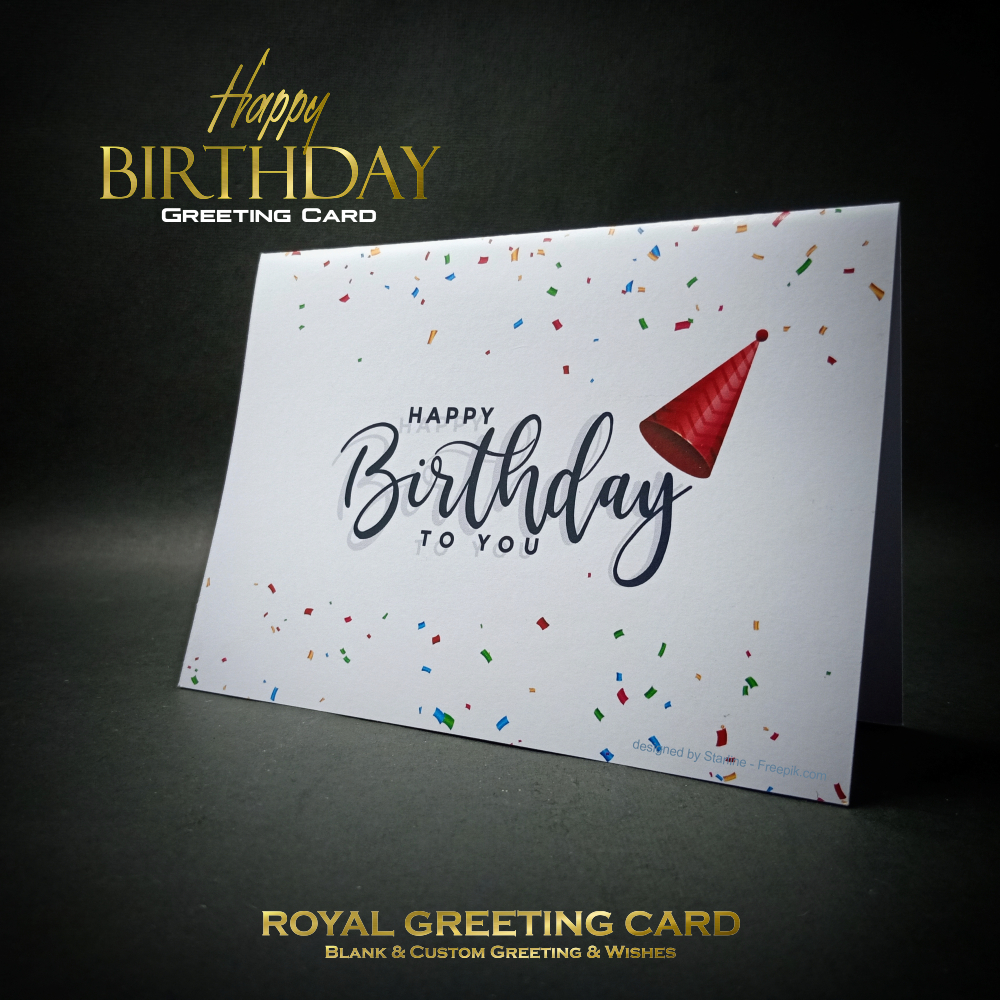 Jual Kartu Ucapan Ulang Tahun Happy Birthday Greeting Card Best Wishes