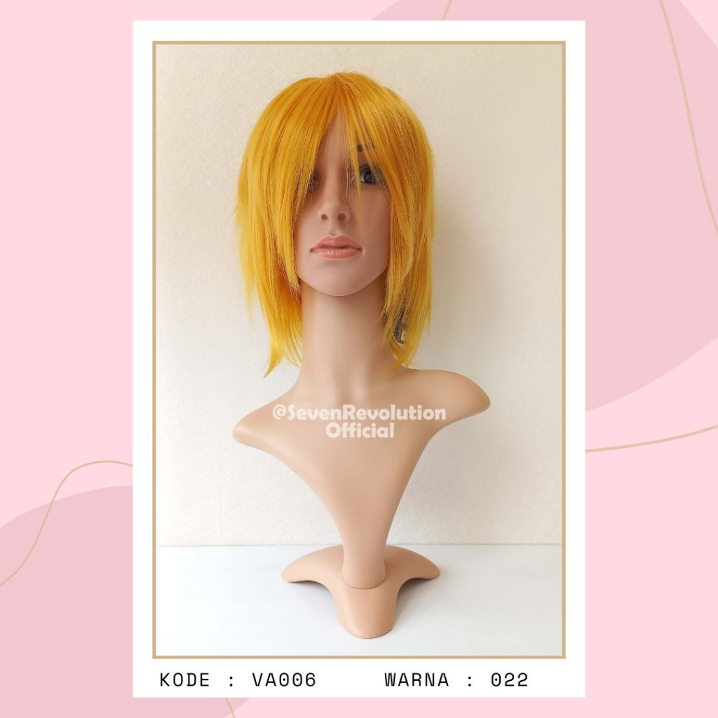 Jual Wig/ Rambut Palsu Suju Pendek Cosplay Warna (VA006) | Shopee Indonesia