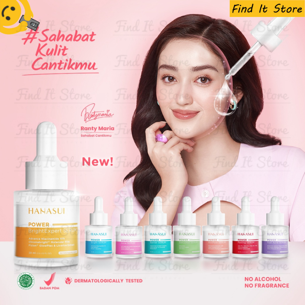 Jual Hanasui Power Serum Series | Bright | Bright Expert | Peeling ...