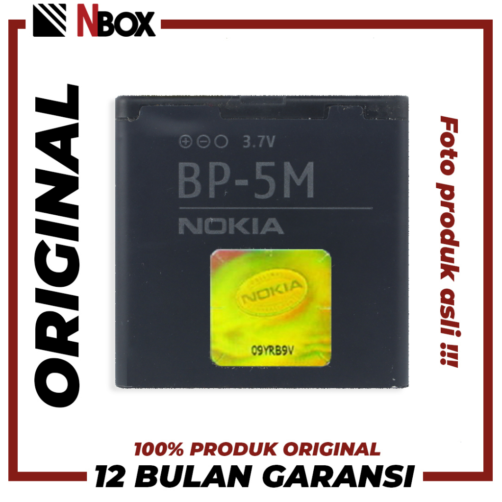 Batterie De Remplacement Pour Nokia BP-5M - Compatible 5610, 5700, 6110, 8600, 6500 - Occasion En état De Marche